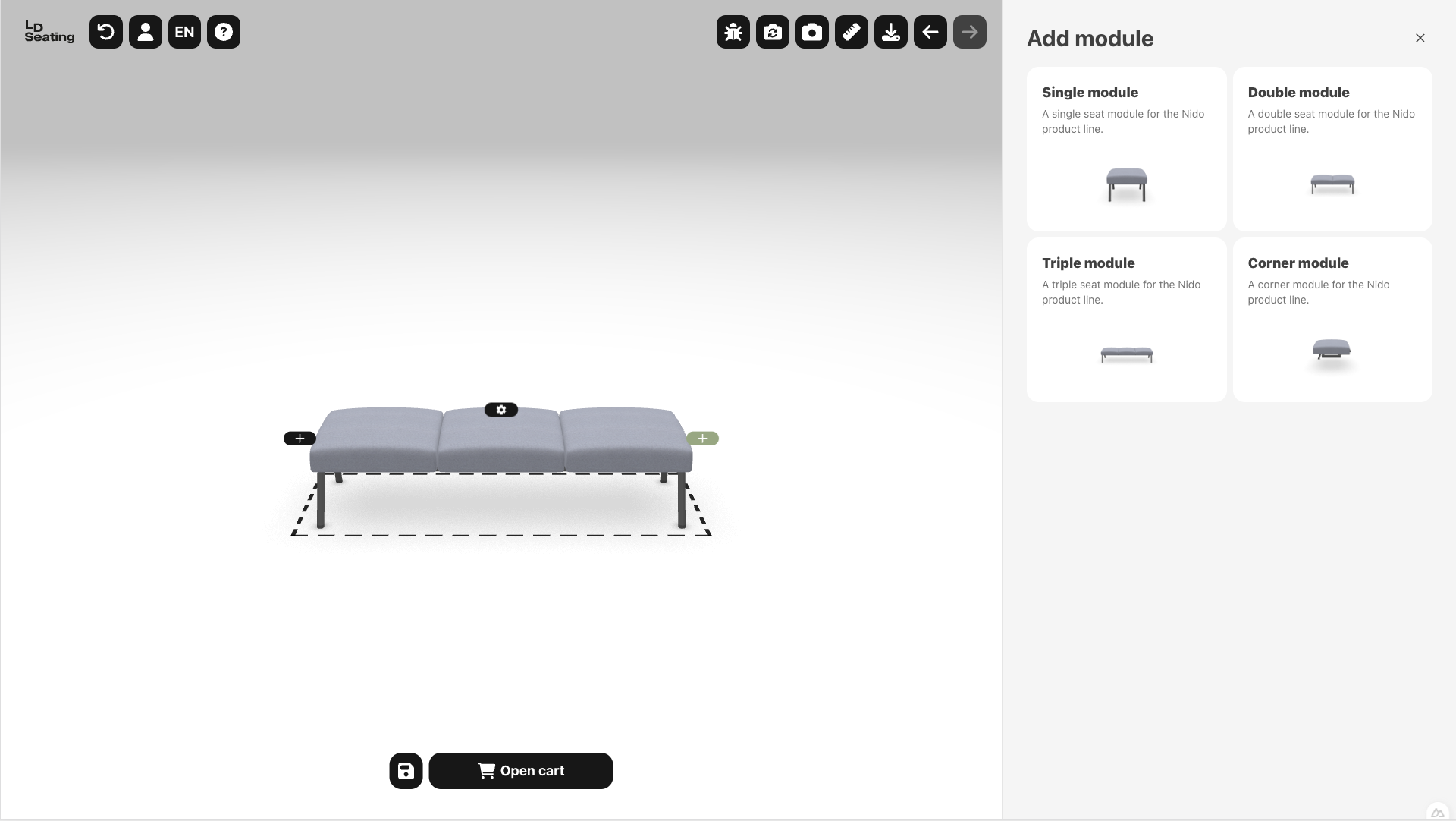 Přidávání modulů